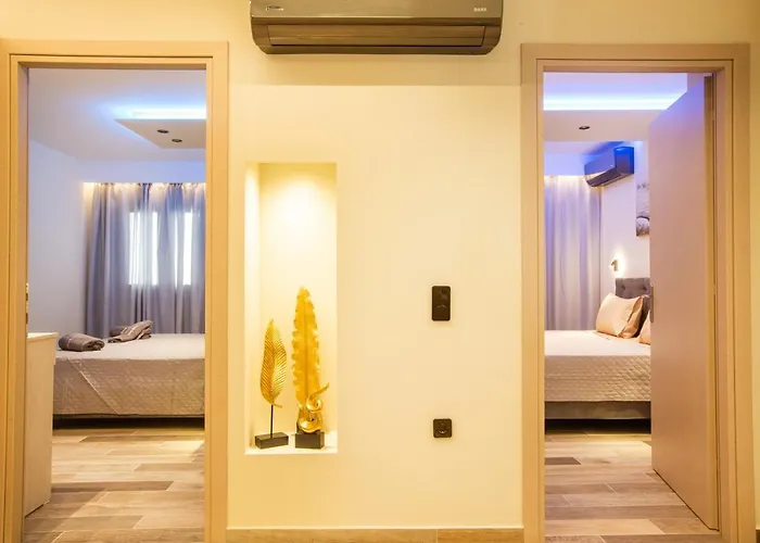 Black Rocks Family, Luxury Seafront Maisonette Άγιος Γόρδιος